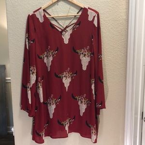 Red Altar’d State Dress